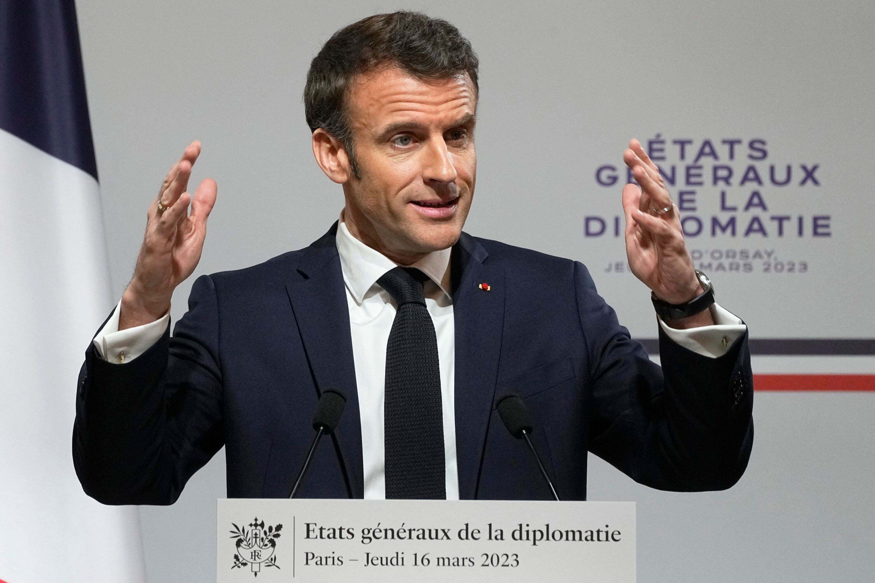 Emmanuel Macron, presidente de Francia | Crédito: GettyImages