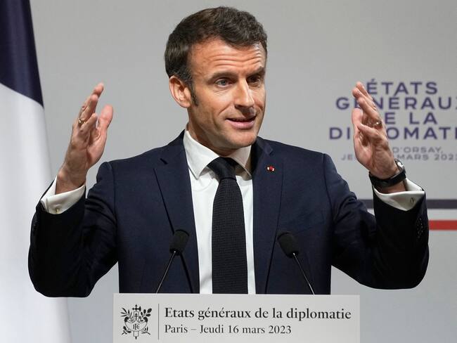 Emmanuel Macron, presidente de Francia | Crédito: GettyImages