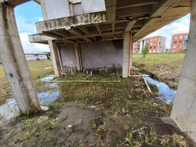 Denuncian elefantes blancos en colegios inconclusos en Ibagué. Foto: Cortesía para Sigue La W.