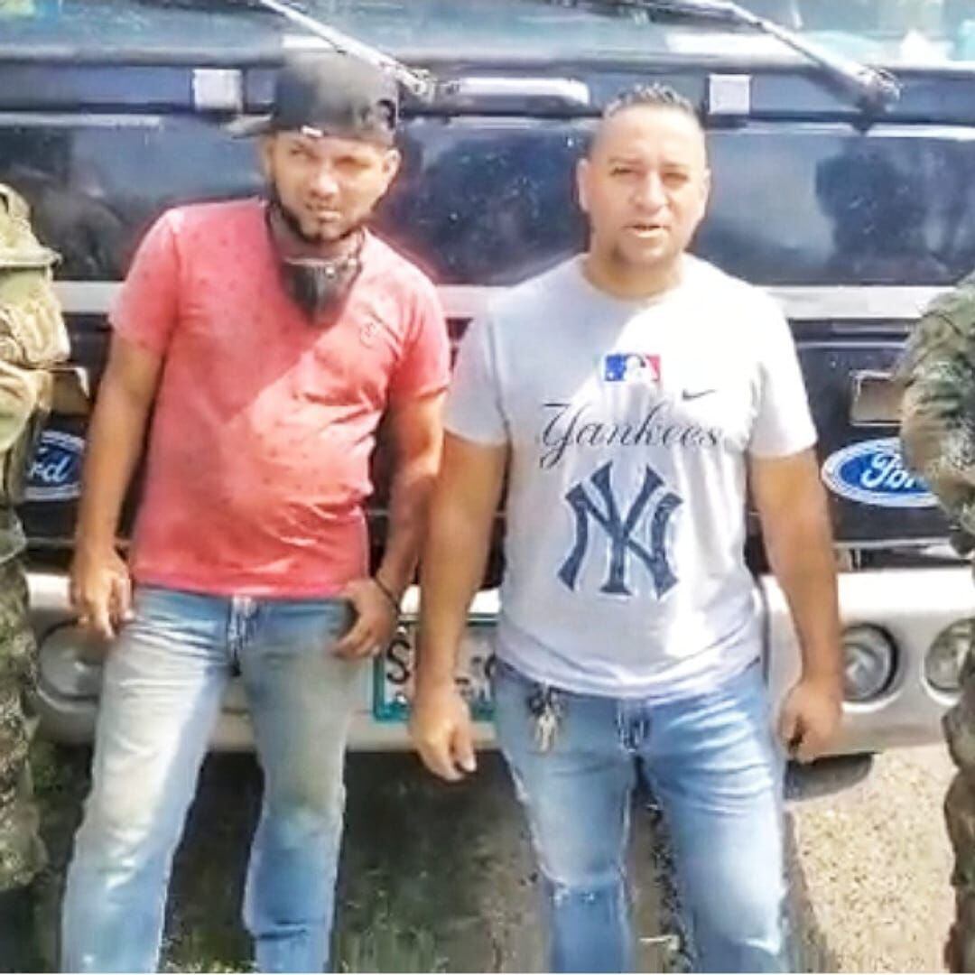 Las dos víctimas fueron obligadas a movilizarse por la vía que comunica a Miranda con el municipio de Corinto. Crédito: Ejército Nacional.