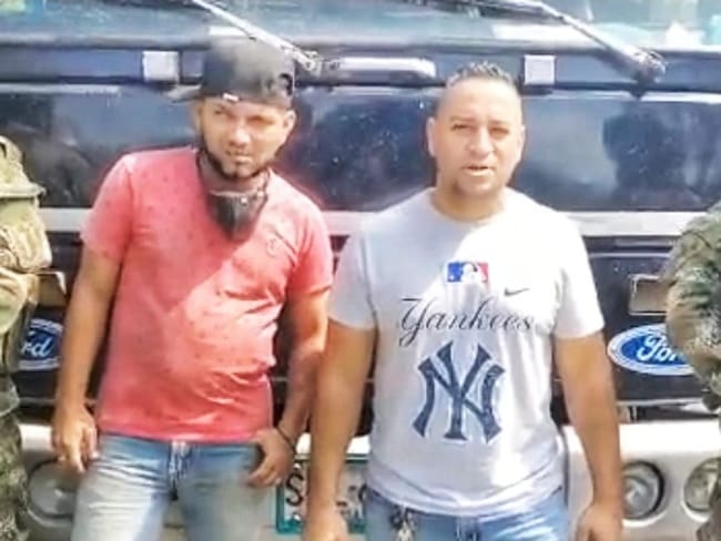 Las dos víctimas fueron obligadas a movilizarse por la vía que comunica a Miranda con el municipio de Corinto. Crédito: Ejército Nacional.