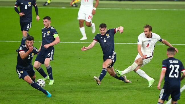 Inglaterra decepciona y empata 0-0 ante Escocia. Foto: Getty Images