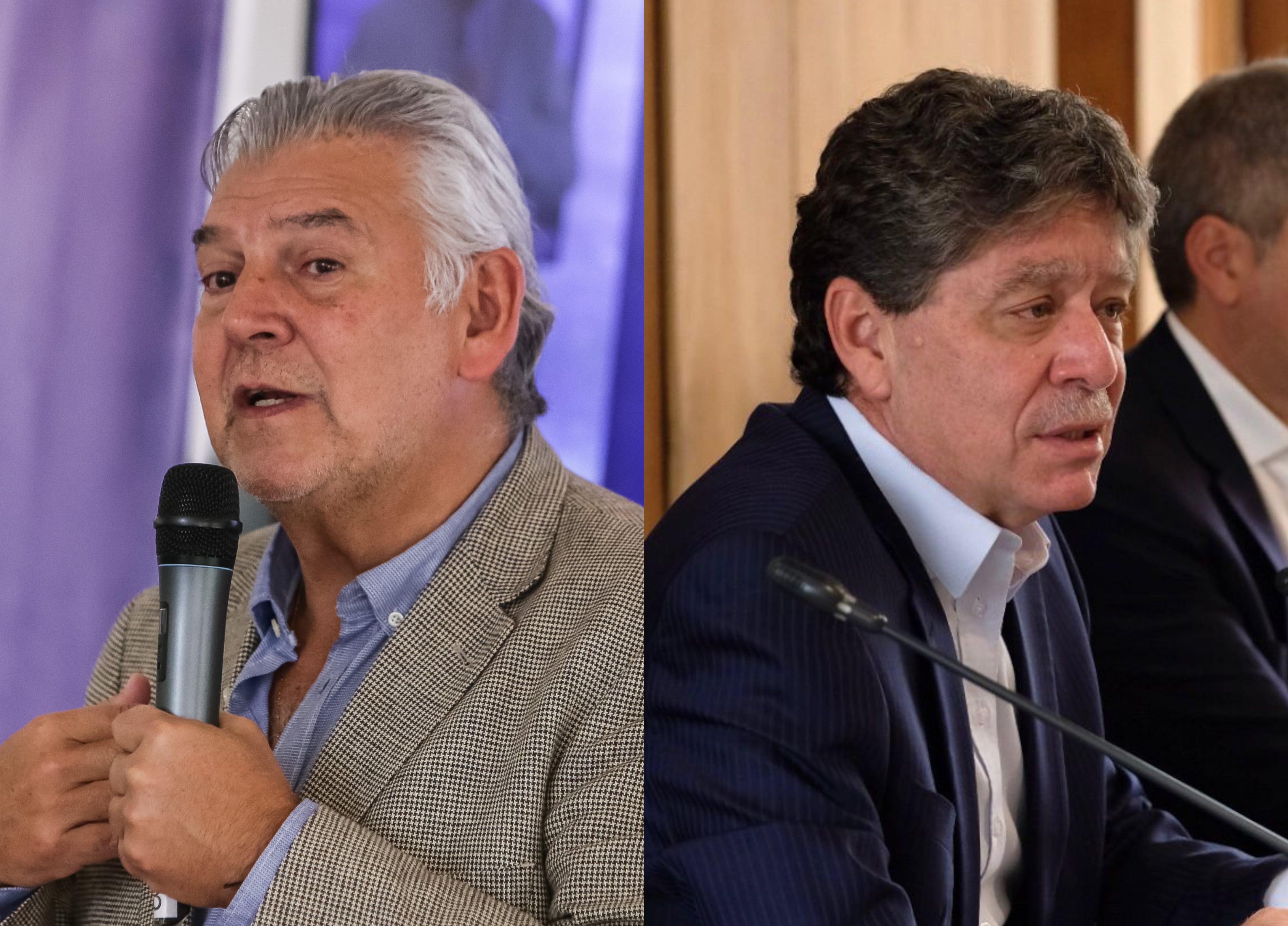 Jaime Alberto Cabal, presidente de Fenalco y Bruce Mac Master, presidente de la Andi | Fotos: Colprensa