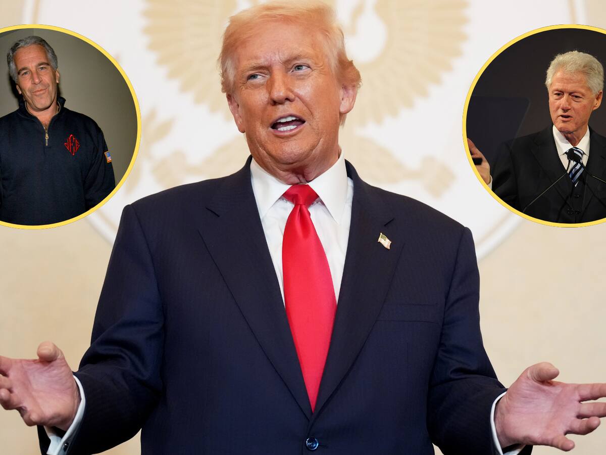 Trump afirmó que solicitará investigación sobre vínculos de Bill Clinton y otros con Epstein