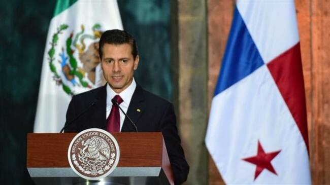 La protección de los mexicanos no es negociable, dijo Peña Nieto. Foto: Imagen tomada de BBC Mundo.