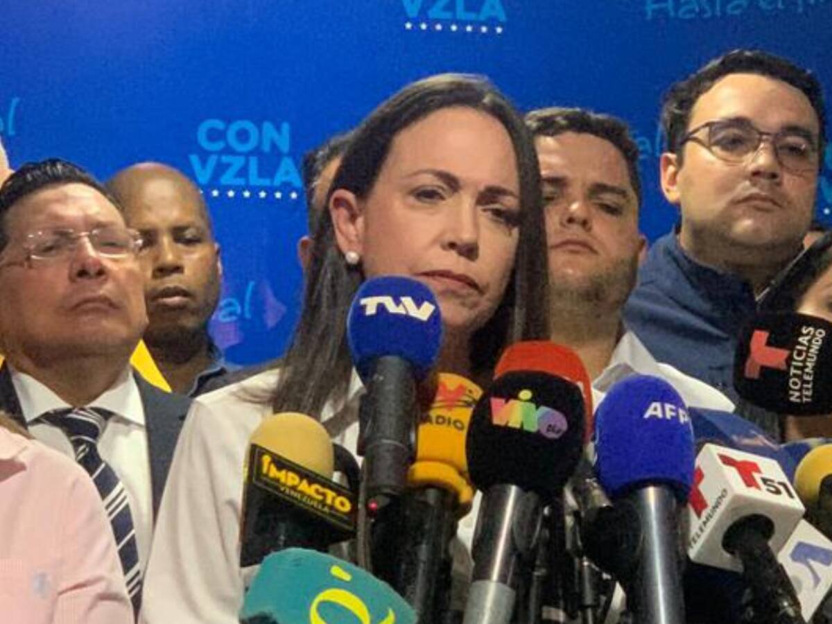 María Corina Machado agradece Petro su postura sobre comicios presidenciales en Venezuela