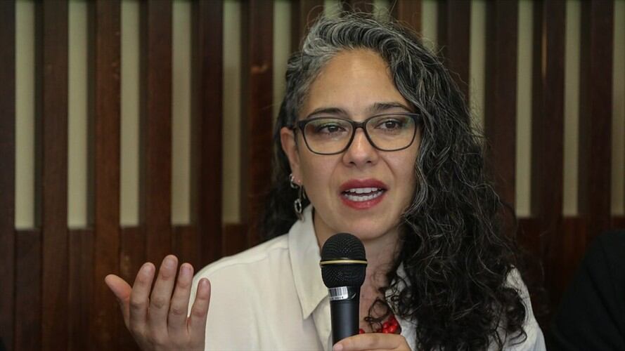 A partir de la fecha, UNP debe costear los viáticos de los escoltas de María José Pizarro, representante la Cámara. Foto: Colprensa / DIEGO PINEDA