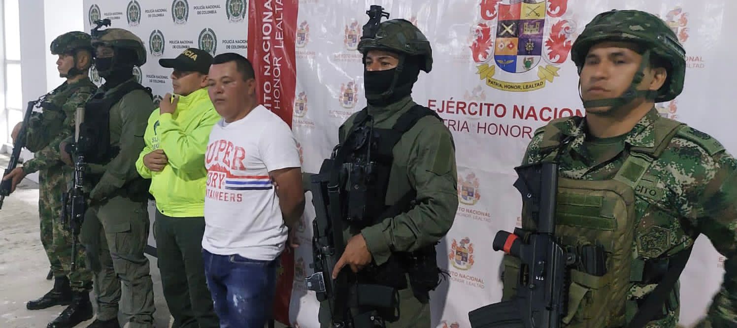 En medio de ofensiva, FF.MM. capturan a uno de los cabecillas de disidencias Farc en Cauca. Foto: Suministrada.