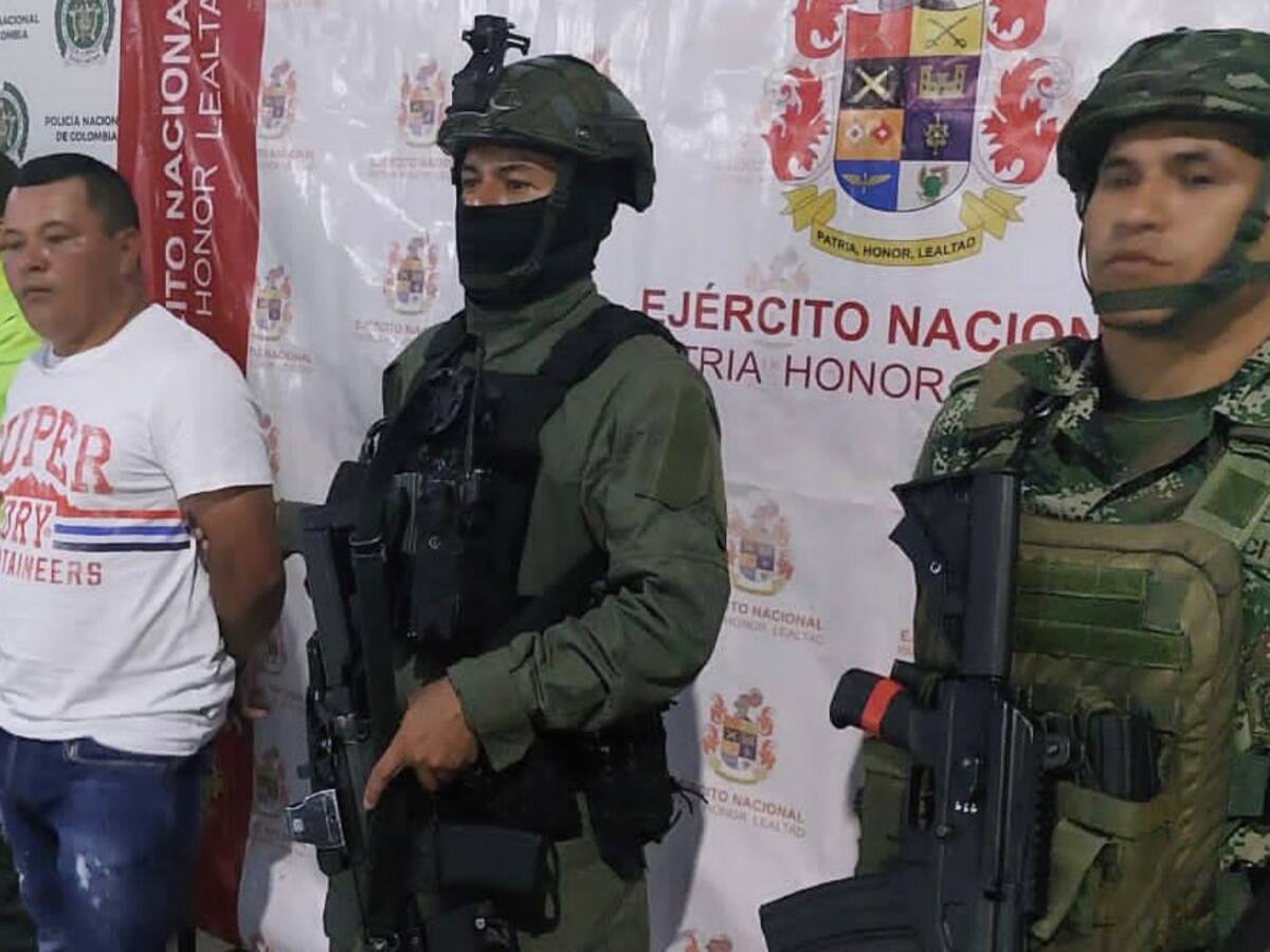 En medio de ofensiva, FF.MM. capturan a uno de los cabecillas de disidencias Farc en Cauca