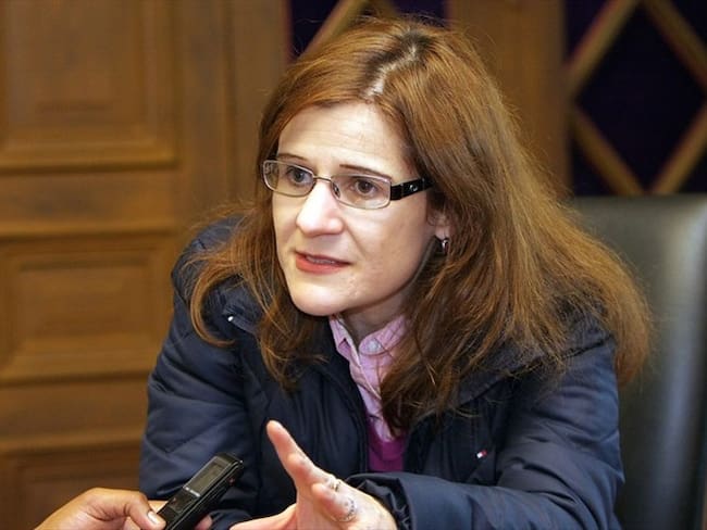 Sandra Patricia Devia ocupa el cargo de gobernadora de Córdoba desde hace seis meses. Foto: Colprensa