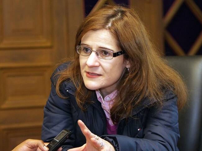 Sandra Patricia Devia ocupa el cargo de gobernadora de Córdoba desde hace seis meses. Foto: Colprensa