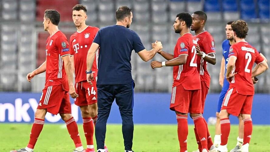 El Bayern de Múnich contra Chelsea. Foto: AFP