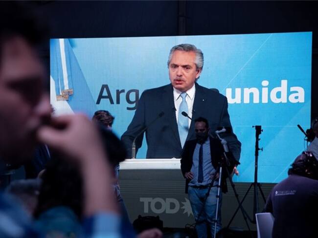 Alberto Fernández, presidente de Argentina. Foto: Tomas Cuesta/Getty Images