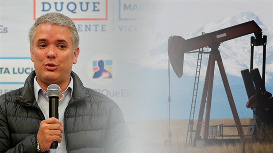 "En Colombia no se hará fracking", dijo Iván Duque en campaña. Foto: Redacción W Radio