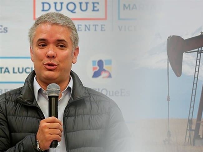 &quot;En Colombia no se hará fracking&quot;, dijo Iván Duque en campaña. Foto: Redacción W Radio