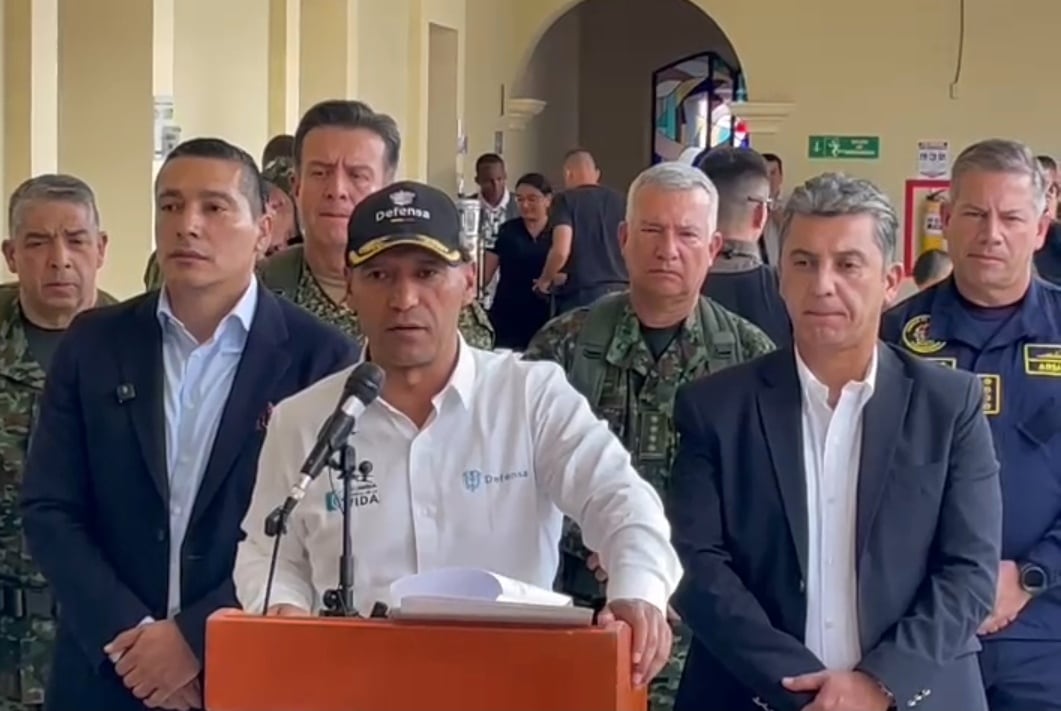 Foto: Ministro de Defensa, Pedro Sánchez. Crédito: Suministrada.
