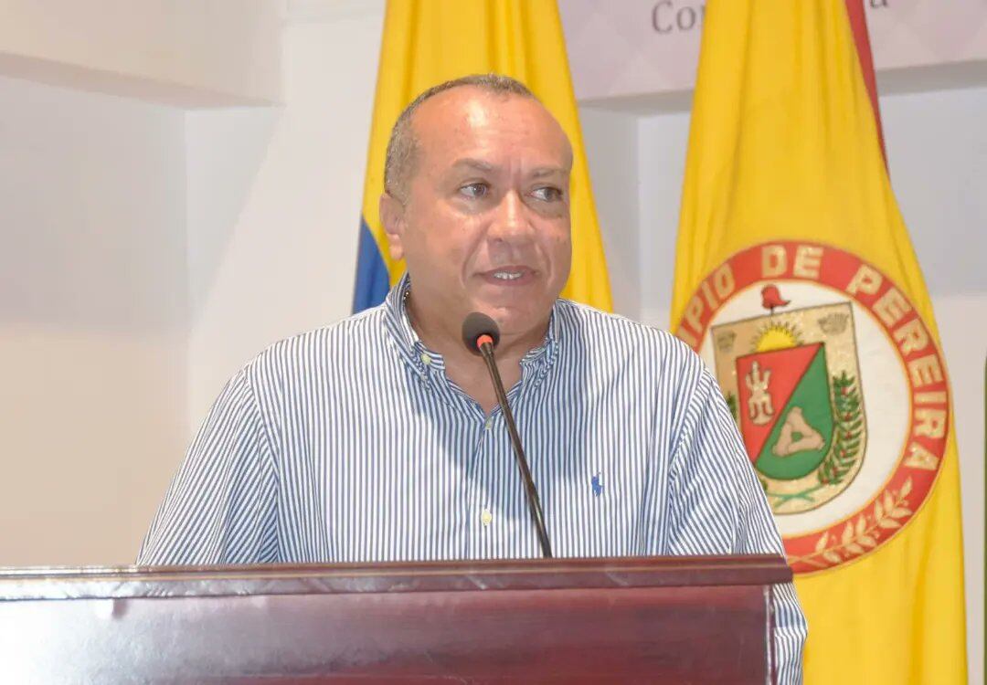 Exsecretario de Gobierno de Pereira, Milton Hurtado (foto: Concejo Municipal de Pereira)