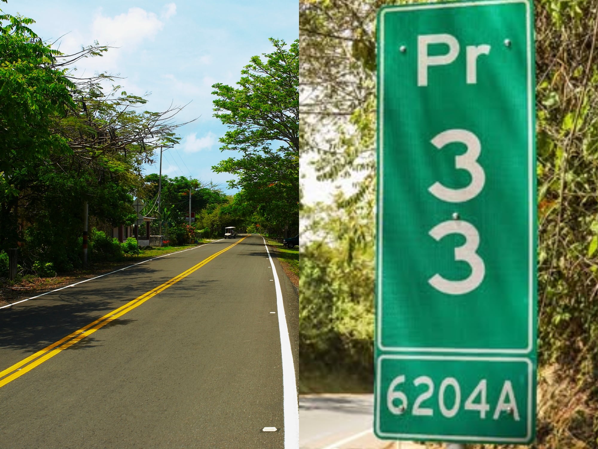 Señal de tránsito PR. Fotos: Getty Images y suministrada.