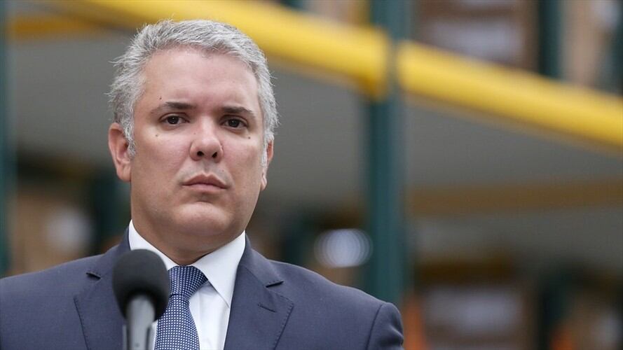 El presidente Iván Duque respondió al informe de la CIDH y fue enfático en decir que “nadie puede recomendarle a un país ser tolerante con los actos de criminalidad”. Foto: Colprensa / CAMILA DÍAZ