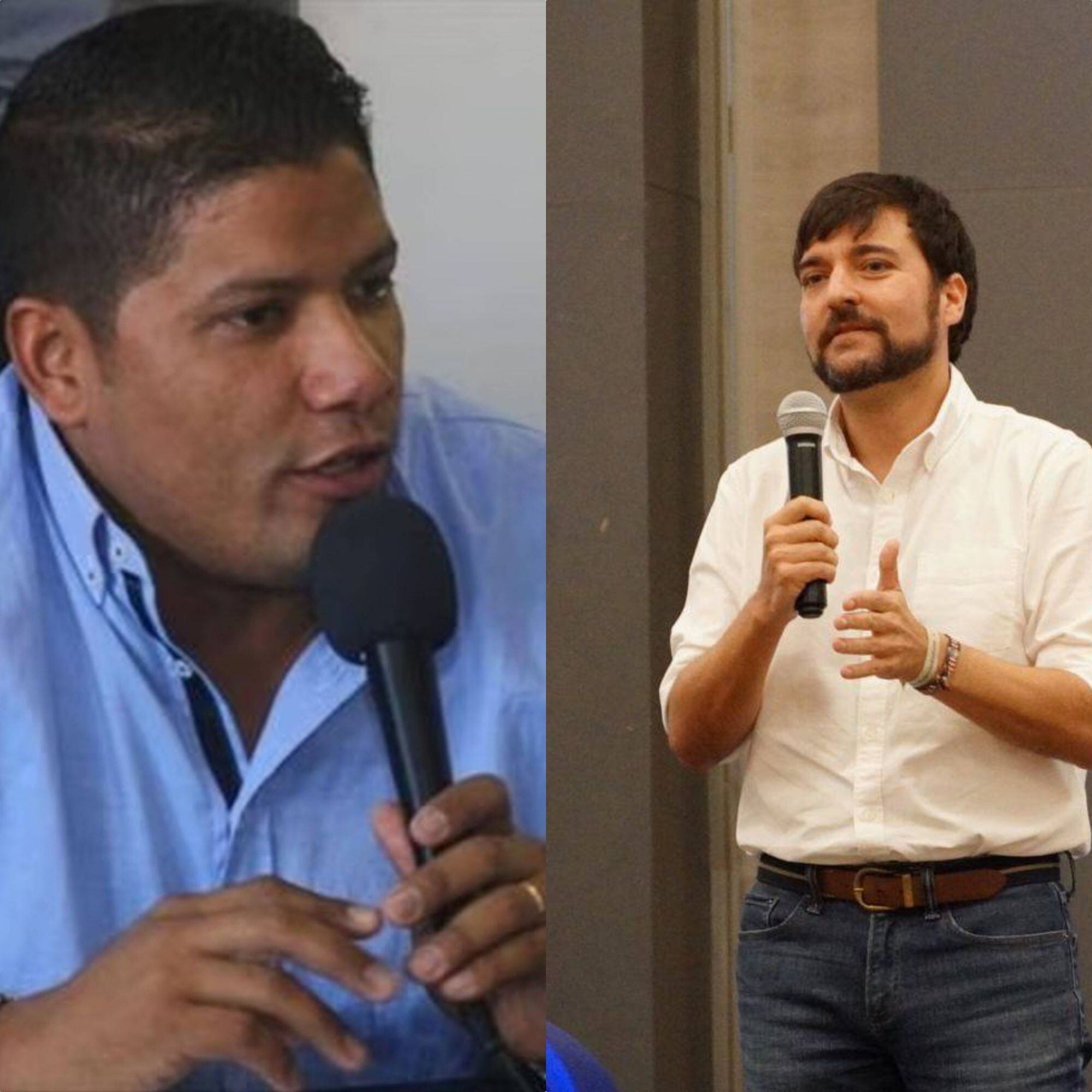 Alcalde de Malambo y alcalde de Barranquilla. Foto: Suministrada.