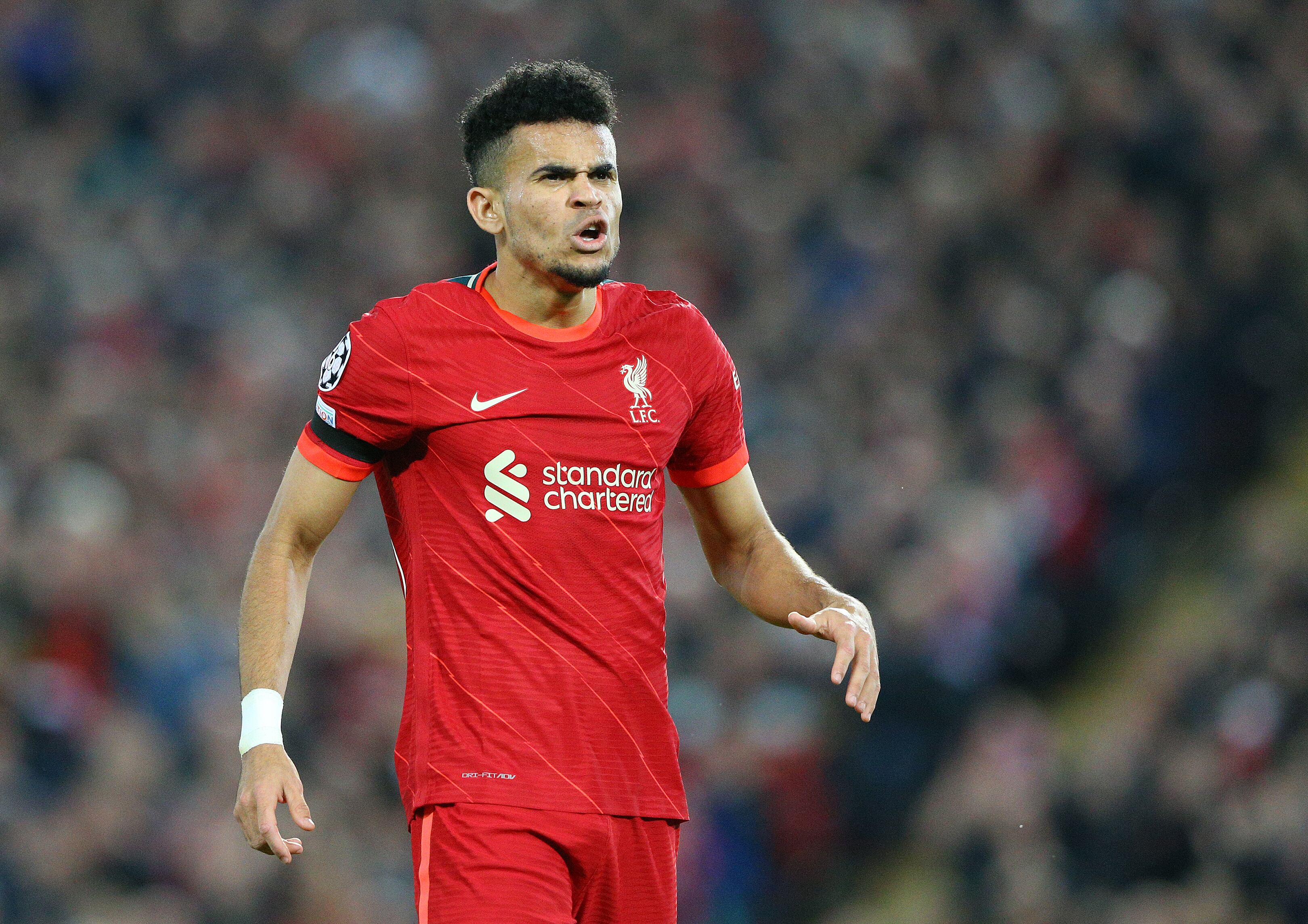 Luis Díaz, atacante del Liverpool (Photo by Alex Dodd - CameraSport via Getty Images)