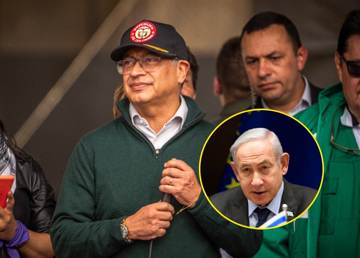 Gustavo Petro y Benjamín Netanyahu | Fotos: Gettyimages
