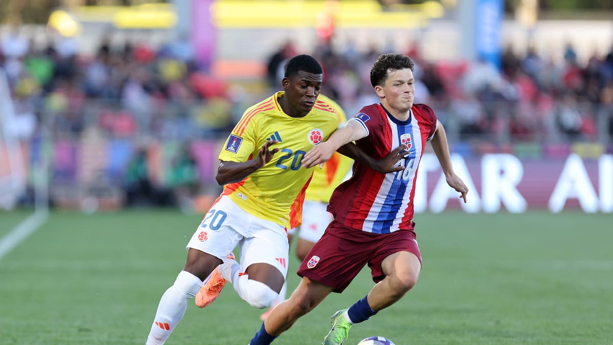Colombia empató 0-0 con Noruega y puso un pie en los octavos de final del Mundial Sub-20 de Chile