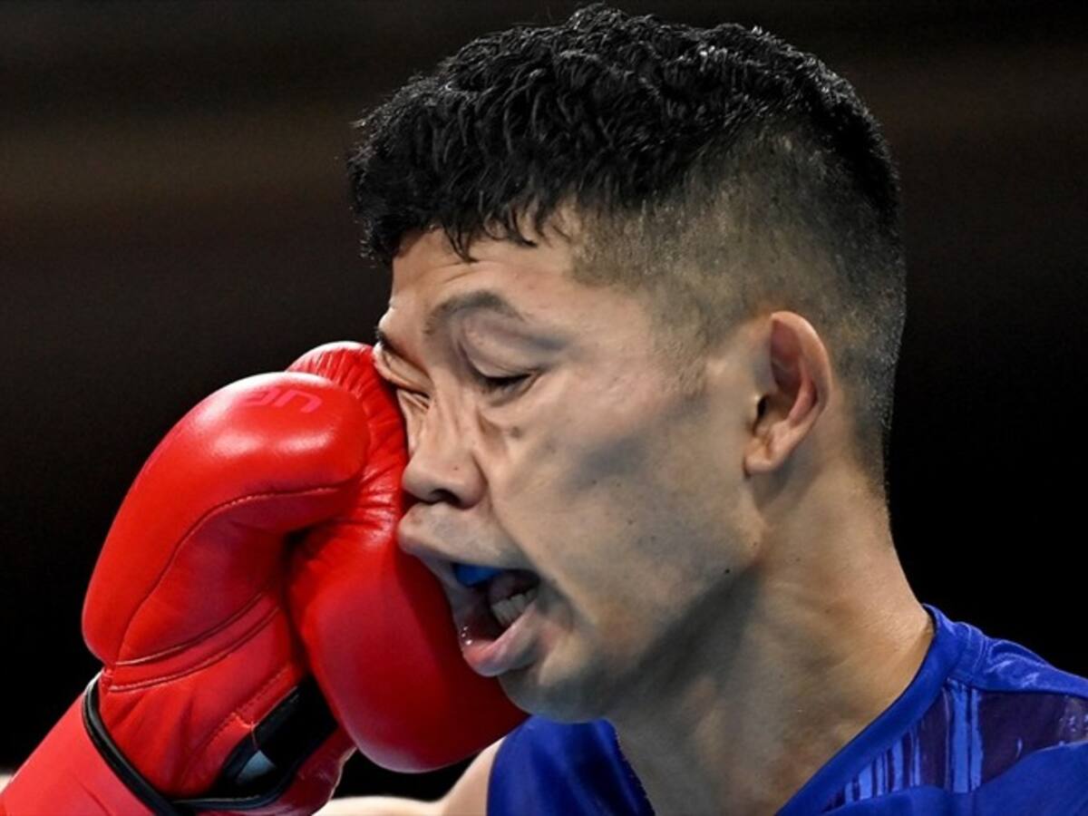 Rival de Yuberjen Martínez salió en silla de ruedas tras pelea con el colombiano