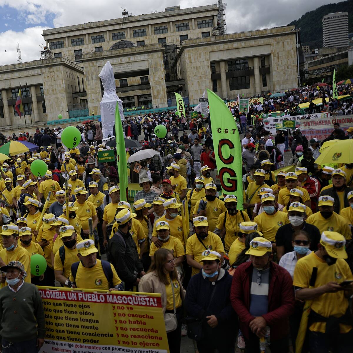 “Es un mensaje inaceptable”: secretario CGT sobre presencia del presidente Petro en marchas
