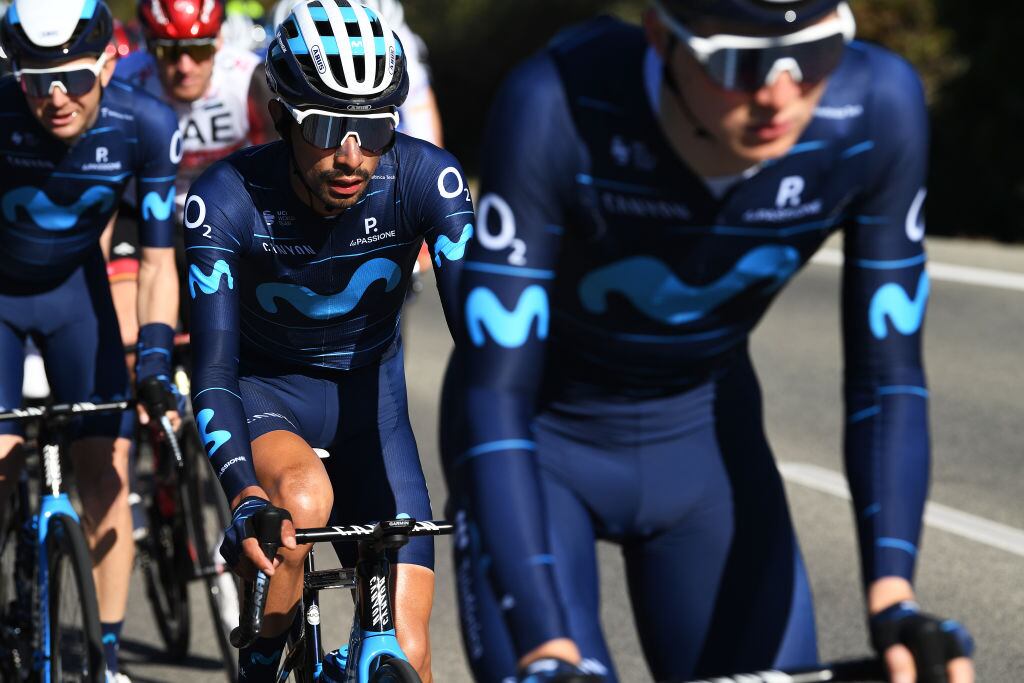 Ciclista colombiano Ivan Ramiro Sosa Cuervo en el equipo Movistar. (Photo by Tim de Waele/Getty Images)
