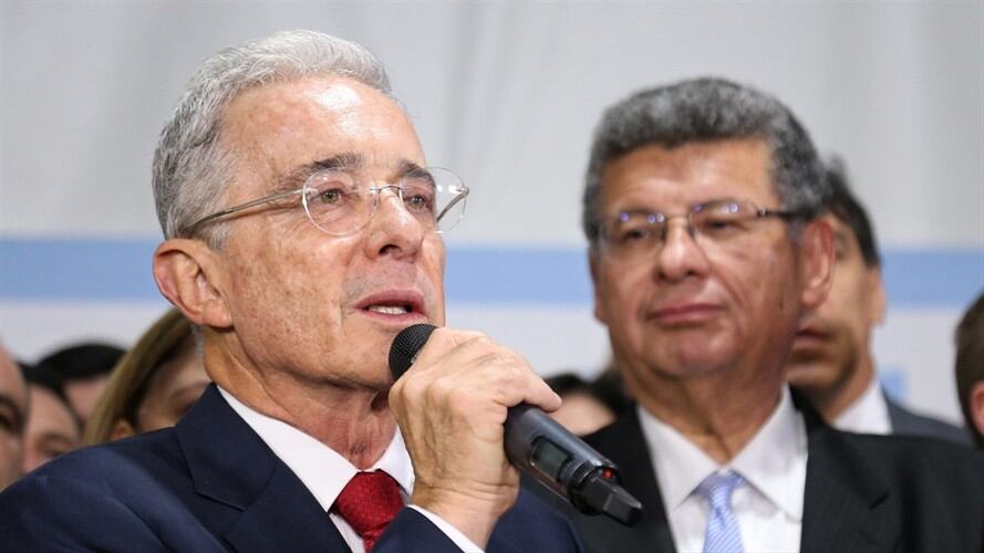 Expresidente de Colombia Álvaro Uribe Vélez. Foto: Colprensa - Álvaro Tavera