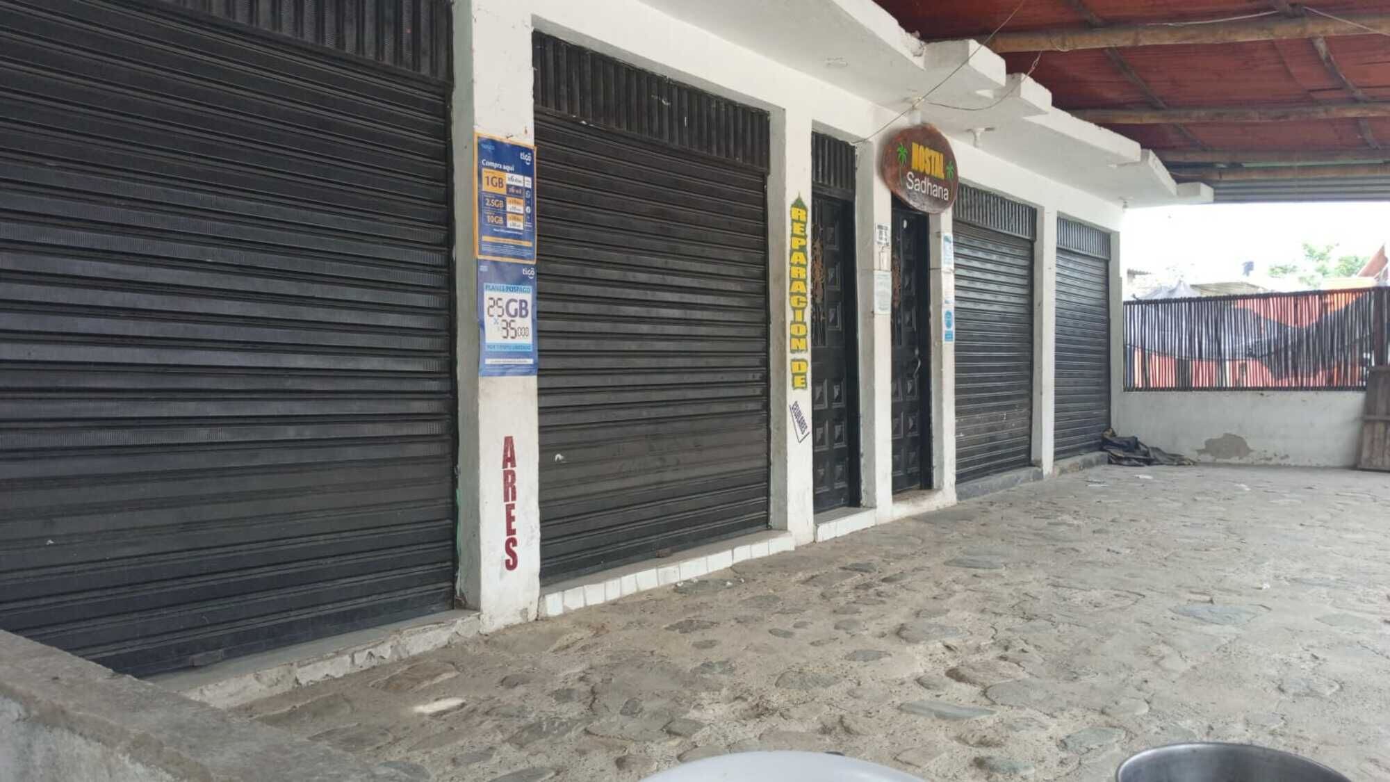 Así estaba el comercio en esta zona/ Lerber Dimas