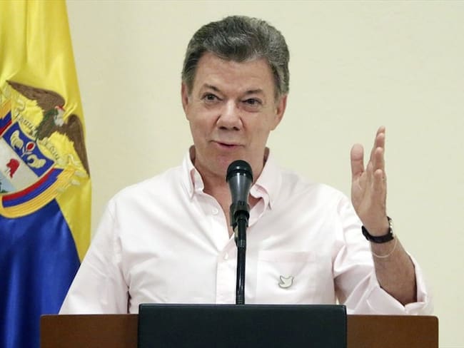 Juan Manuel Santos. Foto: Agencia EFE