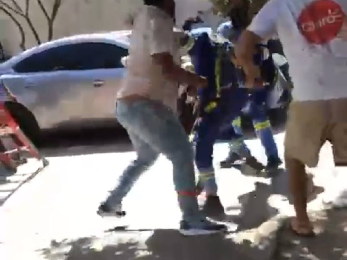 Agresión a técnicos de empresa de energía por usuario moroso en un barrio de Santa Marta