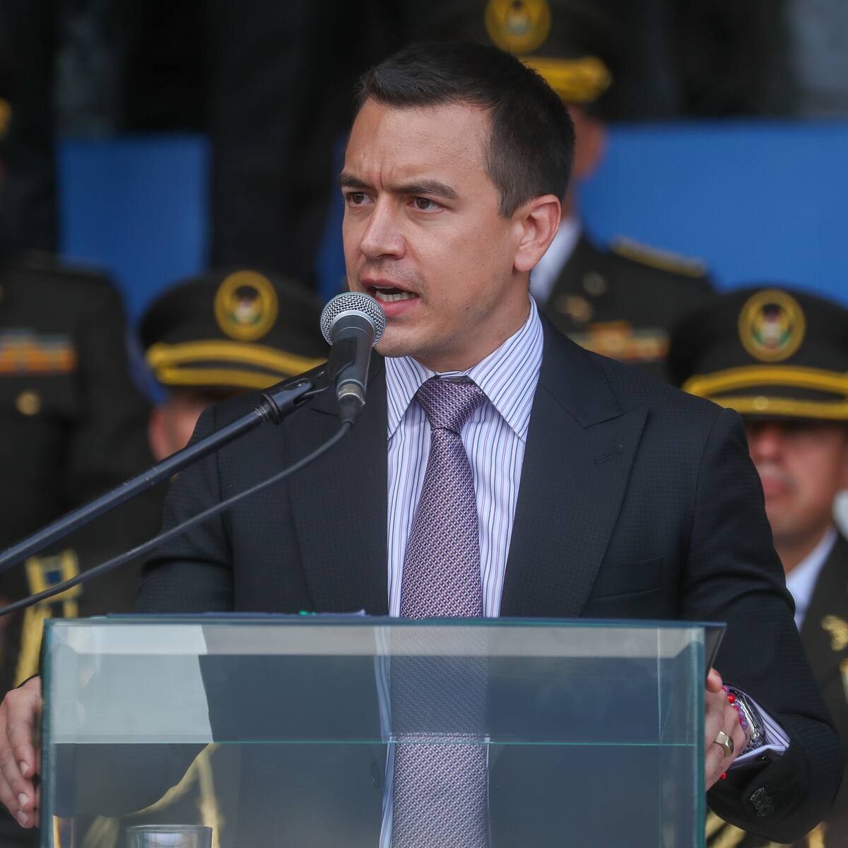 Noboa denuncia un intento de golpe de Estado durante fuerte arremetida del narcotráfico