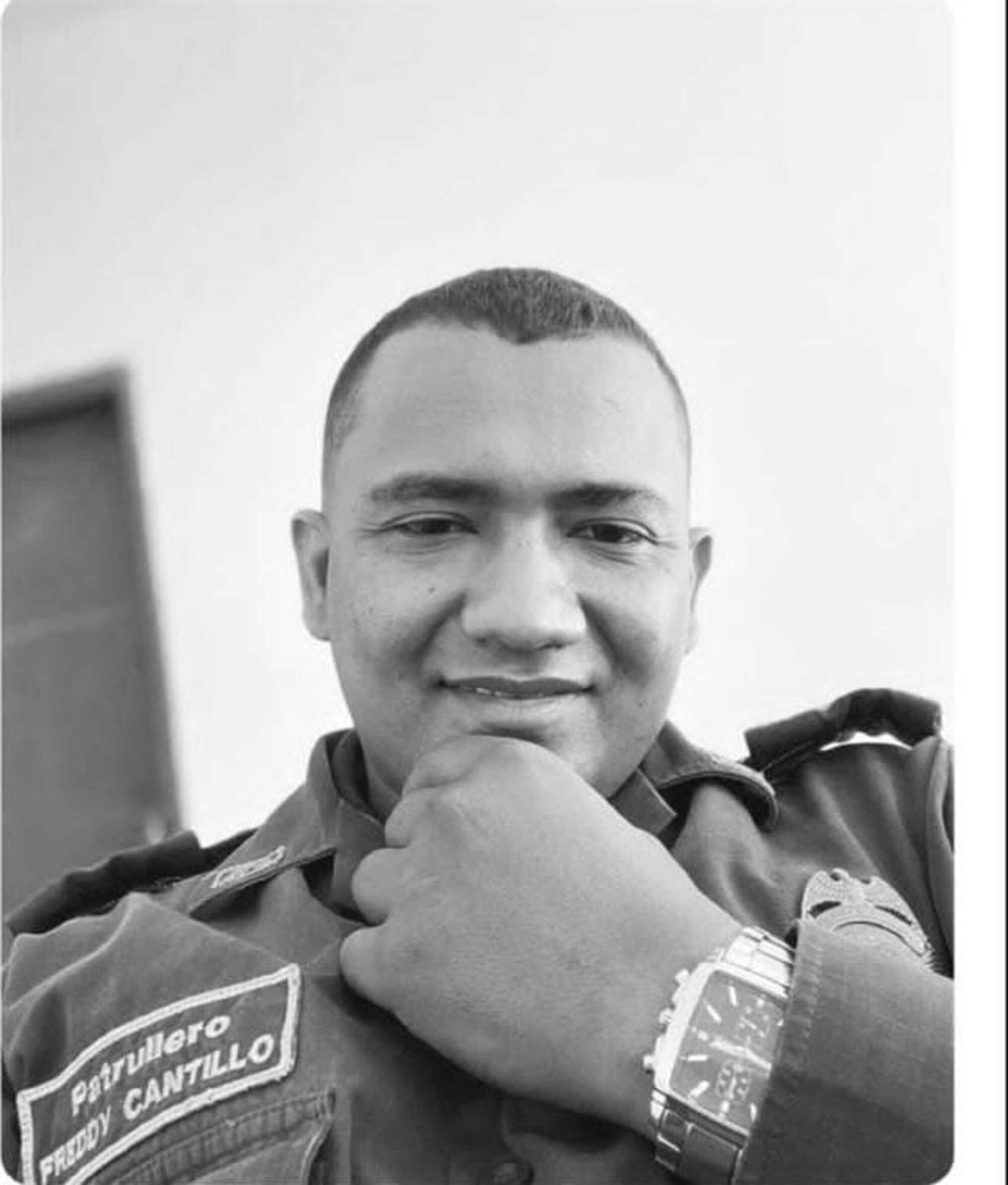 Policía asesinado/ Alcaldía de Santa Marta