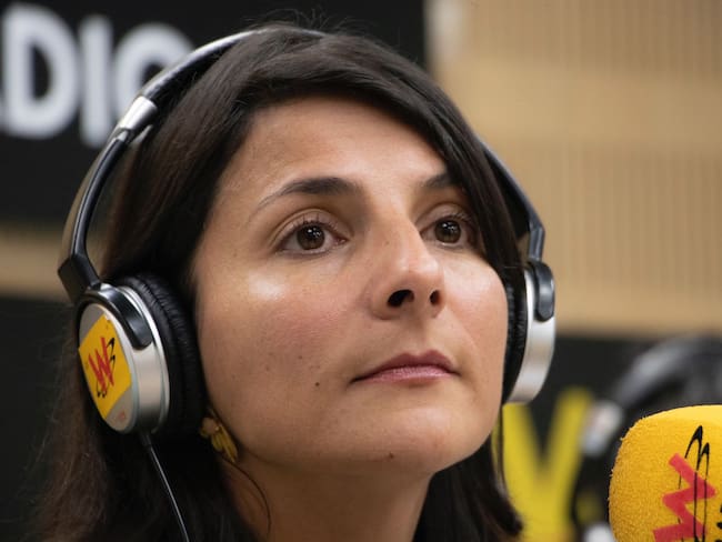 Ministra de Minas y Energía, Irene Vélez. Foto: W Radio.