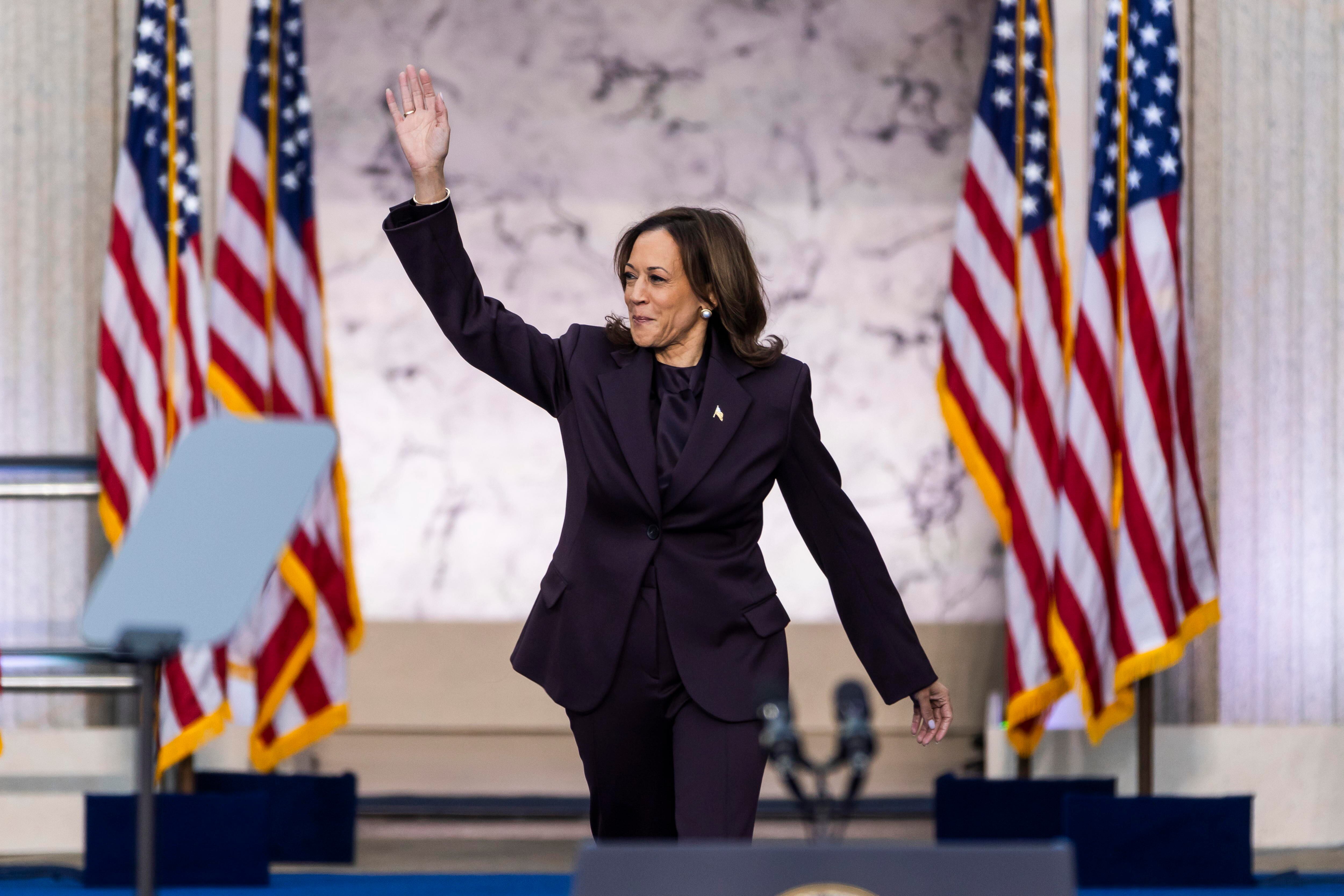 Kamala Harris. EFE/EPA/JIM LO SCALZO
