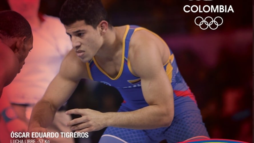 La competencia fue en la división de los 57 kg.. Foto: Twitter: OlimpicoCol