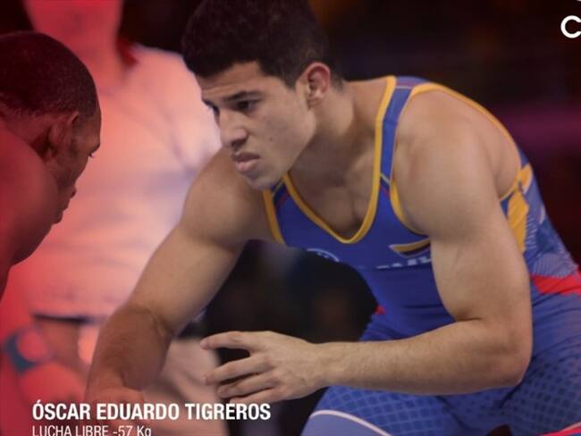 La competencia fue en la división de los 57 kg.. Foto: Twitter: OlimpicoCol