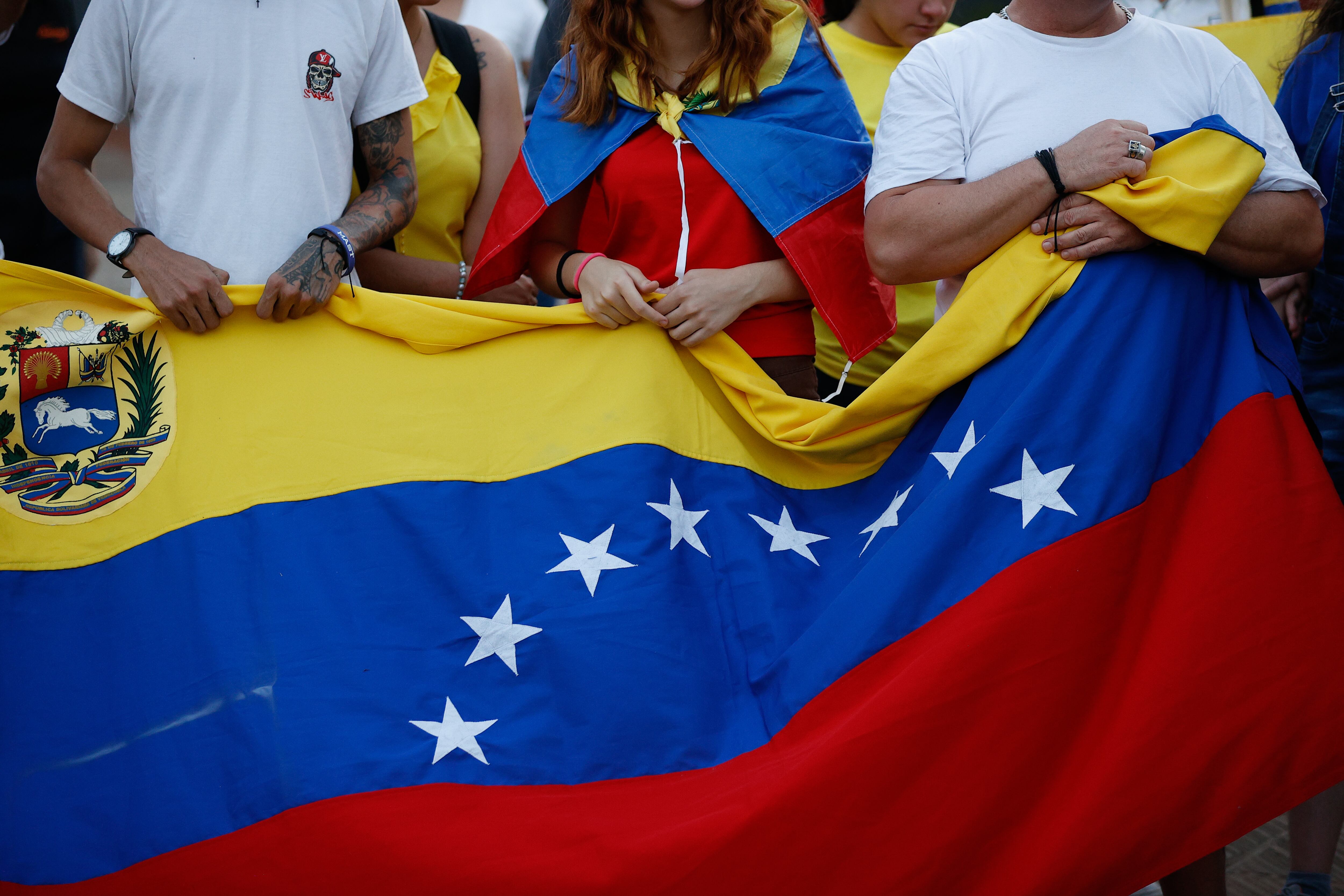 Bandera de Venezuela. Foto: EFE.