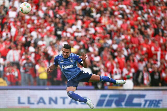 Millonarios vs. Santa Fe. Foto: Colprensa.