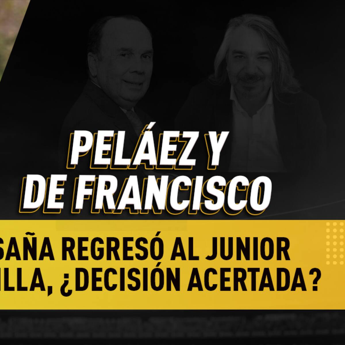 Escuche aquí el audio completo de Peláez y De Francisco de este 12 de septiembre