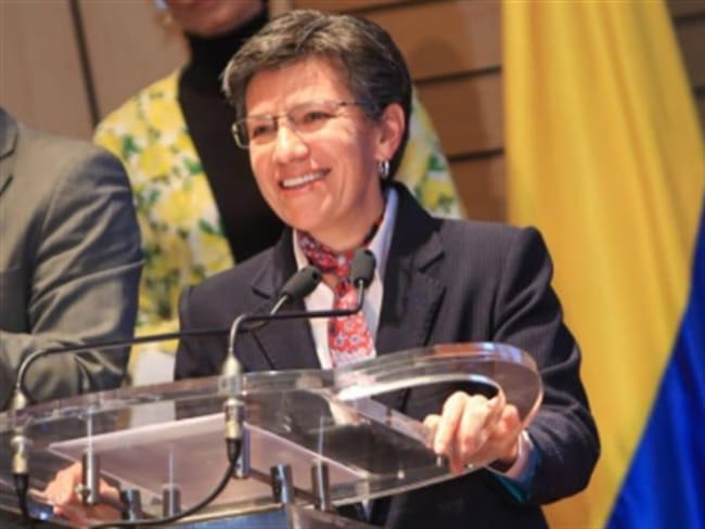 Alcaldesa Claudia López. Foto: Twitter: ClaudiaLopez