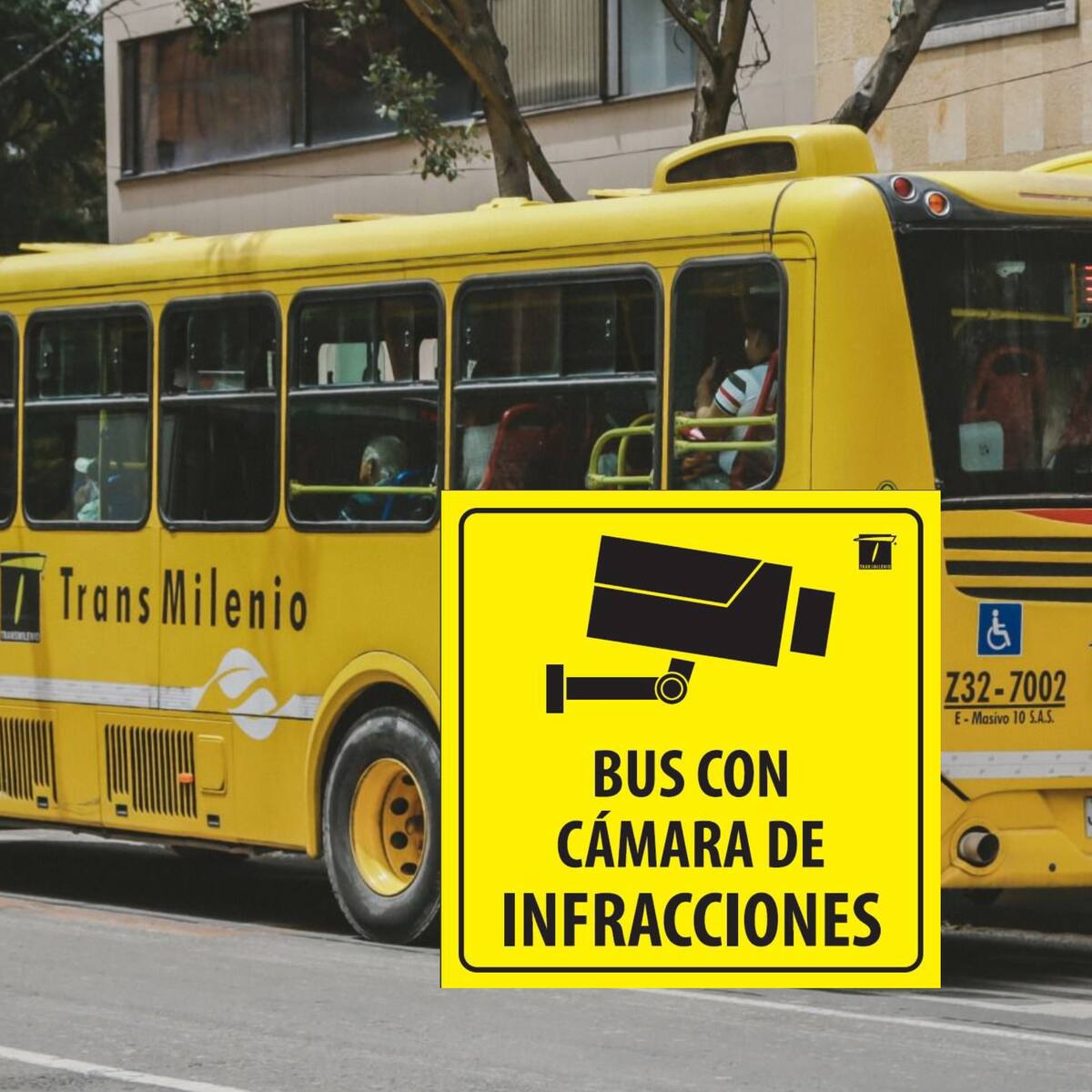 Cámaras de buses de TransMiZonal ‘cazarán’ invasores del carril preferencial de carrera 13 en Bogotá