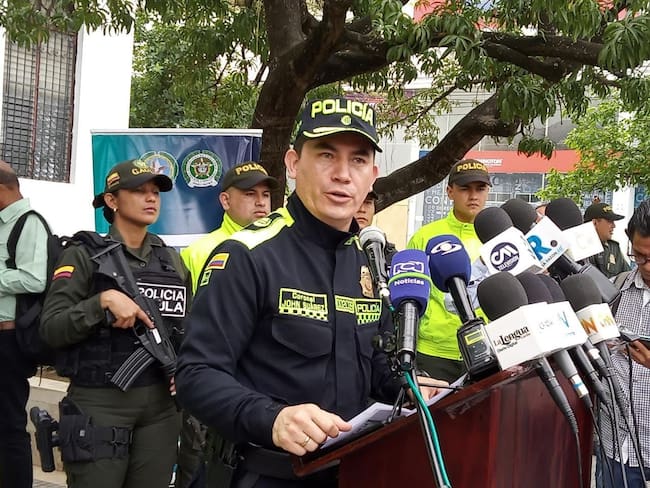 Coronel Jhon Fredy Suárez . Foto W Radio