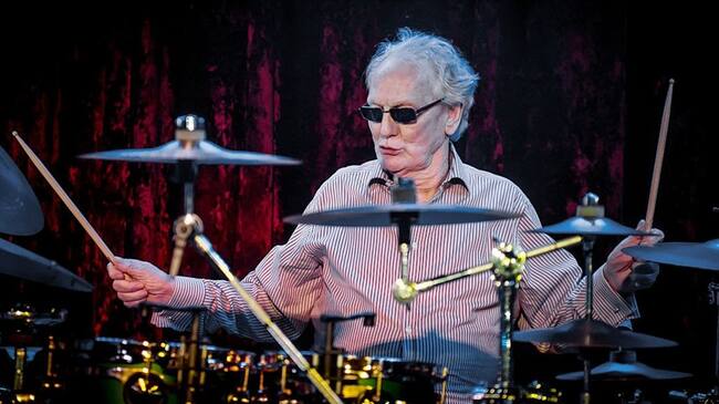 Ginger Baker es uno de los tres grandes baterías británicos de la historia del rock, que hicieron leyenda en la segunda mitad de los años 1960.. Foto: Getty Images