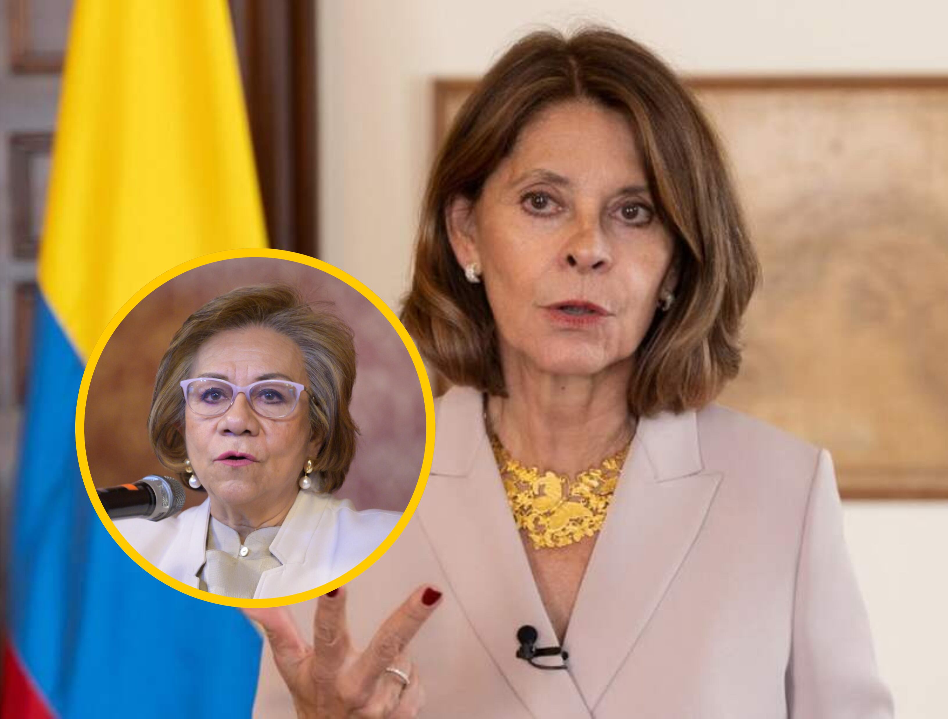 Marta Lucía Ramírez y Rosa Villavicencio | Fotos: Colprensa