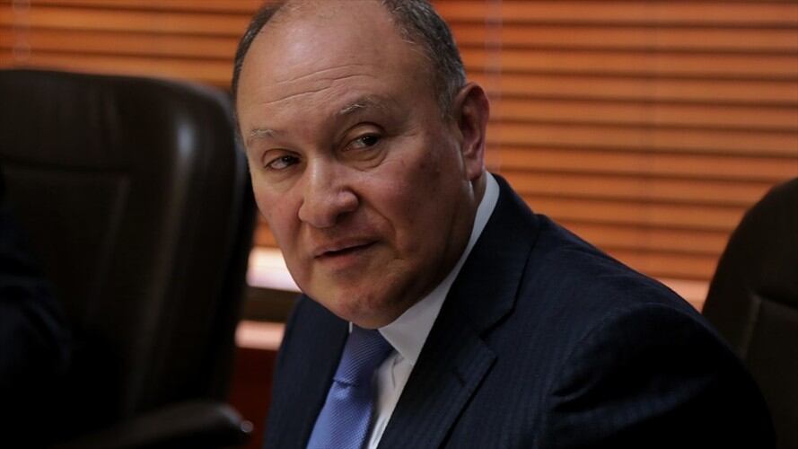 El presidente de la Corte Constitucional, Alberto Rojas, hizo un llamado para que los Gobiernos no deben hacer uso desmesurado de los Estados de excepción. Foto: Colprensa / DIEGO PINEDA