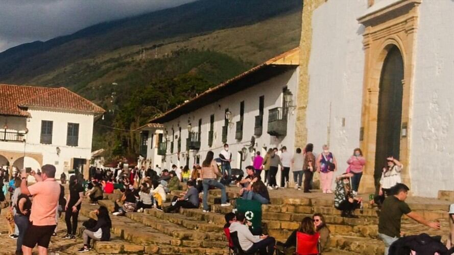 Más de 1.800 vehículos ingresaron al municipio.. Foto: Suministrada